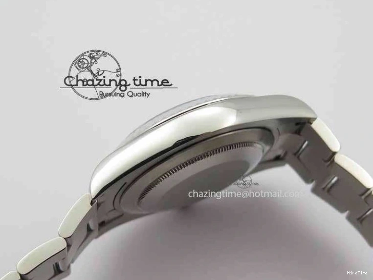 MiroTime 0131 DateJust II 41mm SS BP Maker Best Edition White Dial On SS Bracelet SA Snug 3733